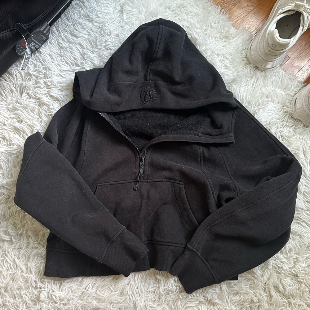 Lululemon Half Zip Hooded Scuba